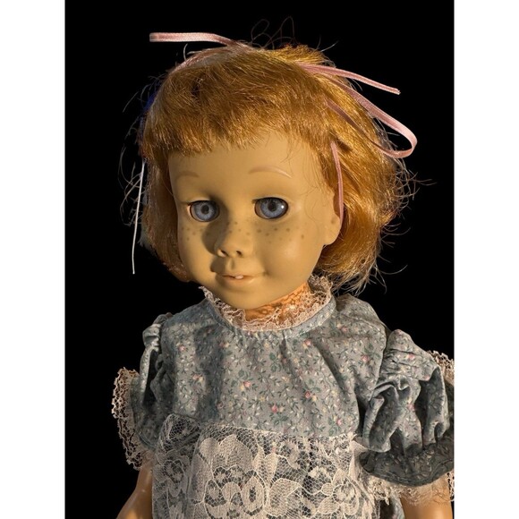 Vintage Chatty Cathy Doll Blonde Short Hair 1960 Non Talking by Mattel 19.5” - Picture 9 of 11